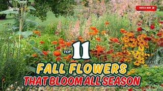  TOP 11 FALL FLOWERS THAT WILL MAKE YOUR GARDEN BLOOM ALL SEASON!  // Gardening Ideas