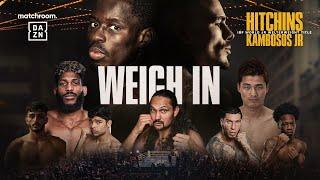Richardson Hitchins Vs George Kambosos Weigh In | Matchroom Boxing
