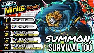 Lightning Fighter️PEDRO SUMMON, Survival 100 Gameplay | ONE PIECE Bounty Rush (OPBR)