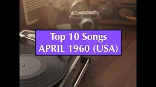 Top 10 Songs APRIL 1960; Brother Four, Bobby Rydell, Brenda Lee, Connie Francis, Elvis, Percy Faith,