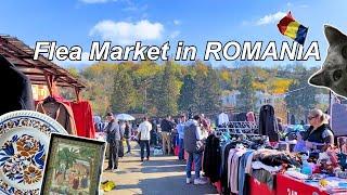 Daily Life in Romania after Moving from UK, Flea Market & Kaufland Haul, Silent Vlog ASMR