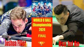 Highlights FINALS |  Joshua Filler vs Hsu Jui An  | 2024 World 8-Ball Championship