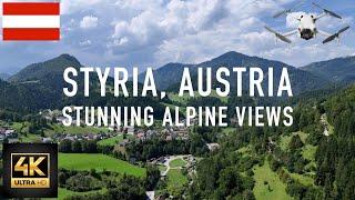 Styria | Austria | 4K Drone Footage | Stunning Alpine Views