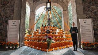 Ofrenda a las heroínas en Palacio Nacional