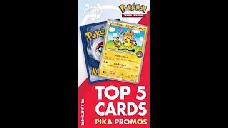 Top 5 cards Poncho Pikachu, non full-art #pokemon #easterntcg #pokemoncards #pikachu