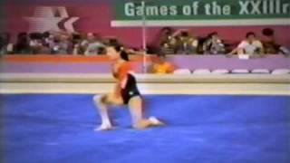 3rd T China Zhou Ping FX - 1984 Olympic Games 9.350