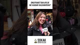 Onlyfans'tan aylık ne kadar kazanırsın? #shorts #sokakröportajları