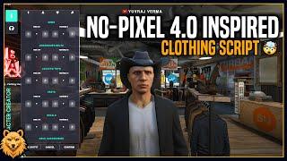 [QBCore] NoPixel 4.0 Inspired Clothing Script | FiveM Clothing | Free QBCore Framework Script