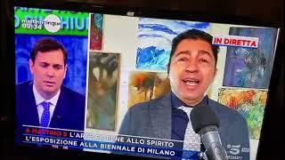 SPECIALE MATTINO 5: il curatore SALVO NUGNES parla di BIENNALE MILANO