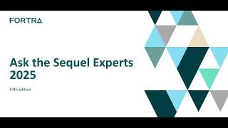 Sequel | Ask the Sequel Experts