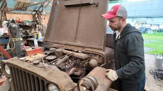 First start up after revitalizing a 1942 JEEP Willys! Will it work?
