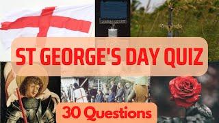 St George's Day Pub Quiz Trivia