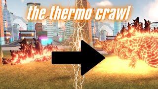 The Kaiju Universe Thermo Godzilla Crawl Mode: