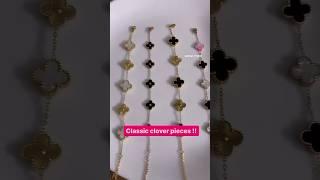 Clover Jewelry  #clover #antitarnishjewelry #ytshorts #aninastudio