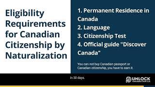 Unveiling the Secret to Canadian Citizenship: Is Naturalization YOUR Path?