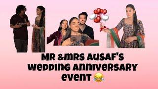 Mr & mrs ausaaf’s wedding anniversary | BTS | Aas Paas ️