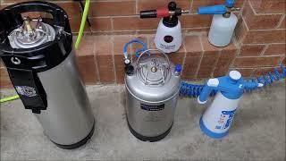 Multi Purpose19L Pressure Washer Sprayer Stainless Steel Keg