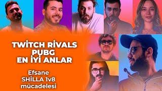 Twitch Rivals PUBG Türkiye En İyi Anlar | Mithrain , Elraenn , 10000Days, Unlostv , Wtcn , Shilla