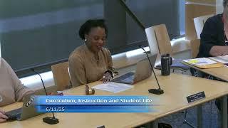 School Committee: CISL and Reg. School Committee Meeting (hybrid remote) 06/11/2025