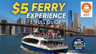 How to Ride the NYC Ferry for $5 in New York City Best Views of Manhattan Full Tour & Tips