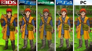 Dragon Quest VIII (2004) 3DS vs PS2 vs Android vs PS4 vs PC (Graphics Comparison)