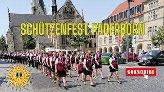 Schützenfest Paderborn Domplatz Festumzug Parade Juli 2023 Horrido 