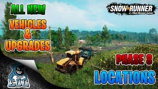 Snowrunner All New Vehicles Locations (Phase 8 DLC)