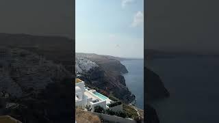 Amazing views on my hike from Fira to Oia, SANTORINI 
