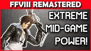 SO OVERPOWERED! My mid-game junction setup in Final Fantasy 8 Remastered