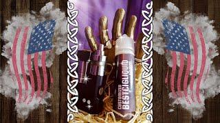 TOASTED SWEET VIRGINIA! The USA MIX From Bestcigliquid. UK, N.E.T hybrid, E-liquid. Rollup!