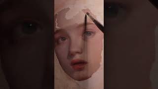 OIL PAINTING TIME-LAPSE#oilpainting #oil painting portrait #skintone #skintones How To Paint Skin