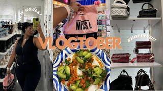 VLOGTOBER  DAY 1! Setting New Goals for Fall + Shopping