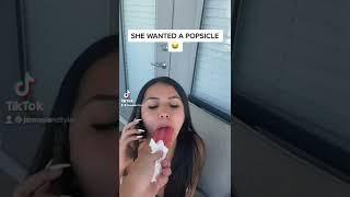 SHE WANTED A POPSICLE  #shorts