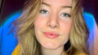 ASMR breathy anticipatory whispers & chaotic stuttering (unpredictable tingles)