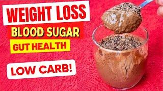 Delicious LOW CARB Breakfast for WEIGHT LOSS, BLOOD SUGAR & GUT HEALTH - No Flour, Sugar, or Milk!