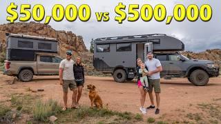 $50,000 vs $500,000 Truck Bed Camper