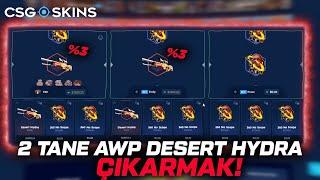 %1 ŞANS İLE AWP DESERT HYDRA KATLADIM! | CSGO-SKİNS