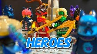 HEROES | Ninjago Dragons Rising | Music Video