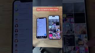 How to send a fake Snapchat 