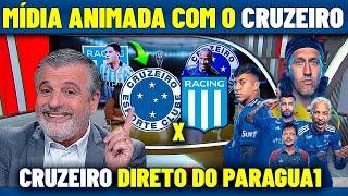 CRUZEIRO DEIXA A MÍDIA MUNDIAL EM CHOQUE ! CRUZEIRO X RACING !