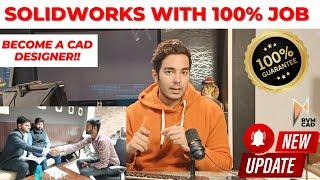 LEARN ADVANCED SOLIDWORKS ONLINE - With 100% JOB ASSISTANCE | Live Classes | Books + Cerificate