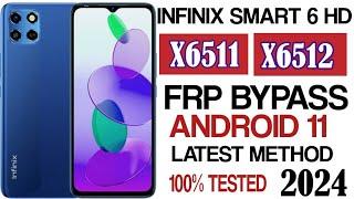 Infinix X6512 FRP Bypass Without PC Android 11 - Infinix X6512 FRP Unlock / Infinix X6512 FRP Bypass