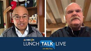 Andy Reid shares when Chiefs knew they were Super Bowl ready | Lunch Talk Live | NBC Sports
