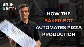 Baker-Bot Pizza Shell Traying Automation [Minute in Motion]