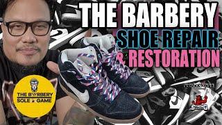 NIKE SB - SHOE REPAIR AND RESTORATION #GSTRONGVIDEOS #GETSHOCKEDD