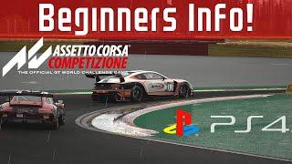 1st Look at ACC on PS4 + Beginners info (Assetto Corsa Competizione)