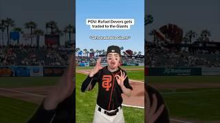 POV: Rafael Devers gets traded to the Giants️