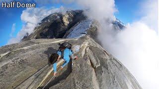 Climbing Half Dome//Yosemite National Park