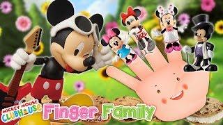 Mickey Mouse Club House FINGER FAMILY SONG Toy Nursery Rhyme Kids Songs Minnie Mouse