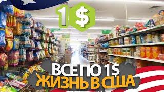 Самые дешевые продукты в Америке - все по 1 доллар - цены на еду - жизнь в США